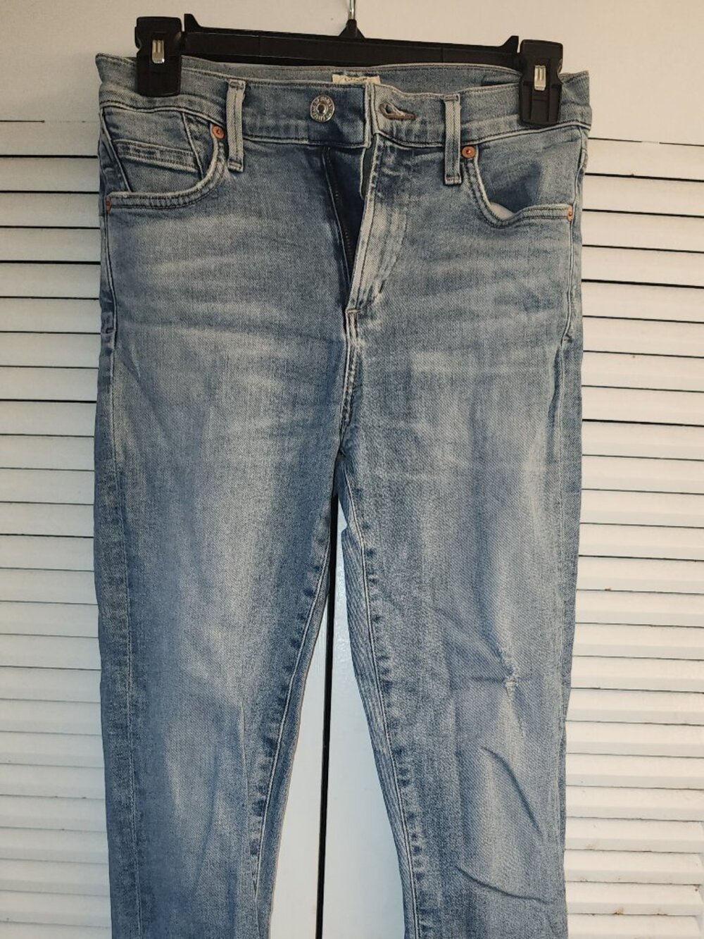 Citizens of Humanity Rocket Ankle Jeans Womens Size 25 Blue High Rise Skinny